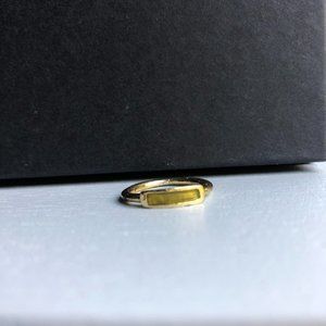 Gold and Green ring